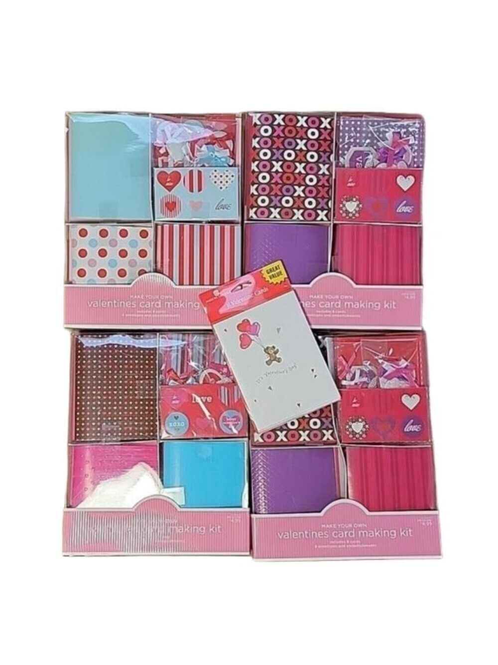 40 Valentine Card Maker Kit
